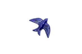 ANDORINHA 8.5X6X2.2CM AZUL COBALTO