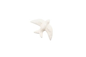 ANDORINHA 8.5X6X2.2CM BRANCA