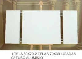 1 CANVAS 80x70 - 2 CANVASS 70x30